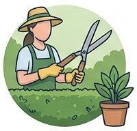 Icona giardinaggio